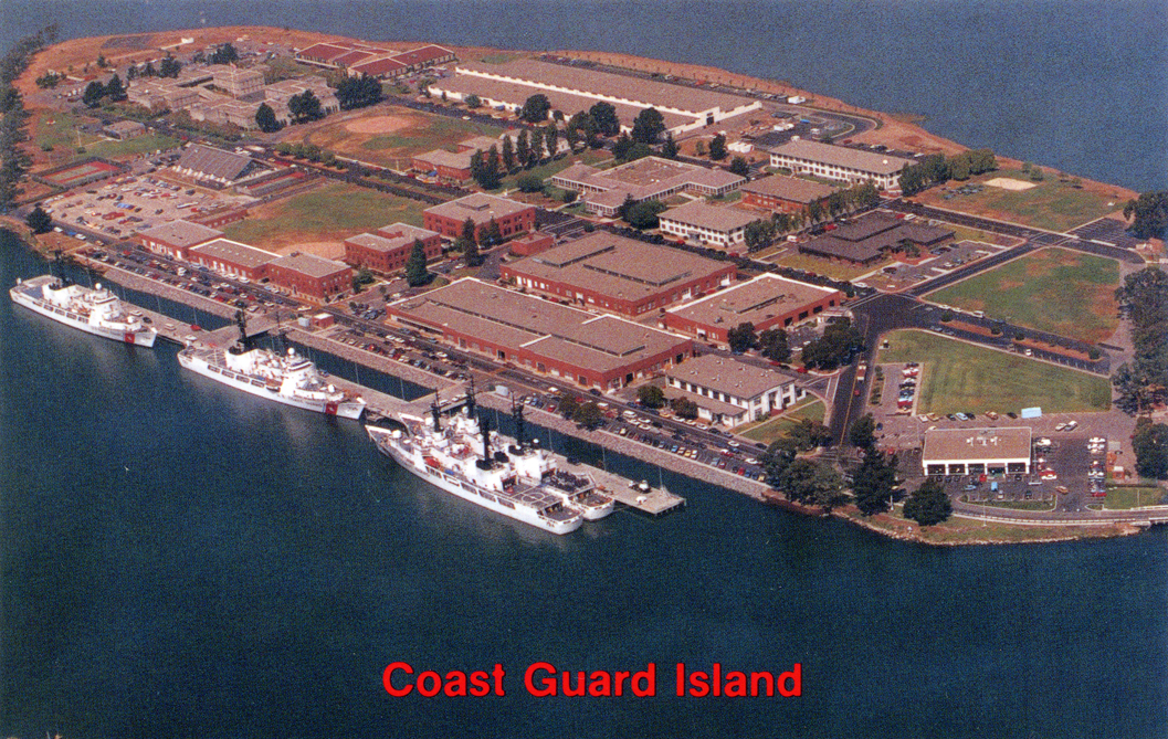 Alameda, California, Naval Air Station, Coast Guard Base, old postcards